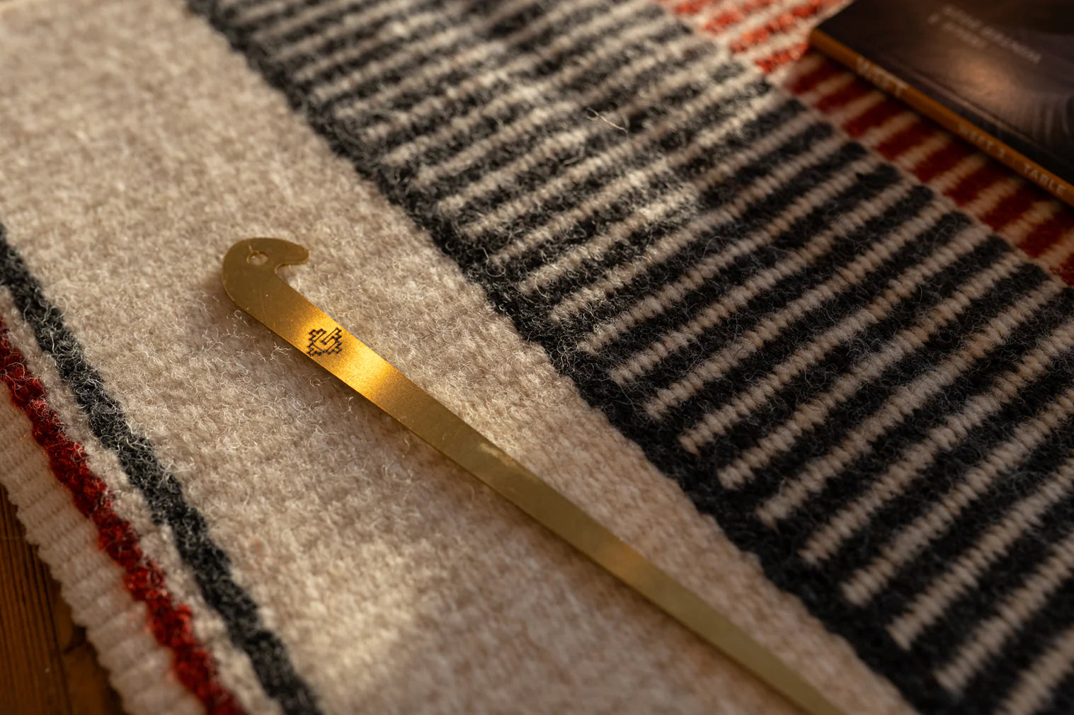 Brass Threading/Sley Hook | Gather Textiles