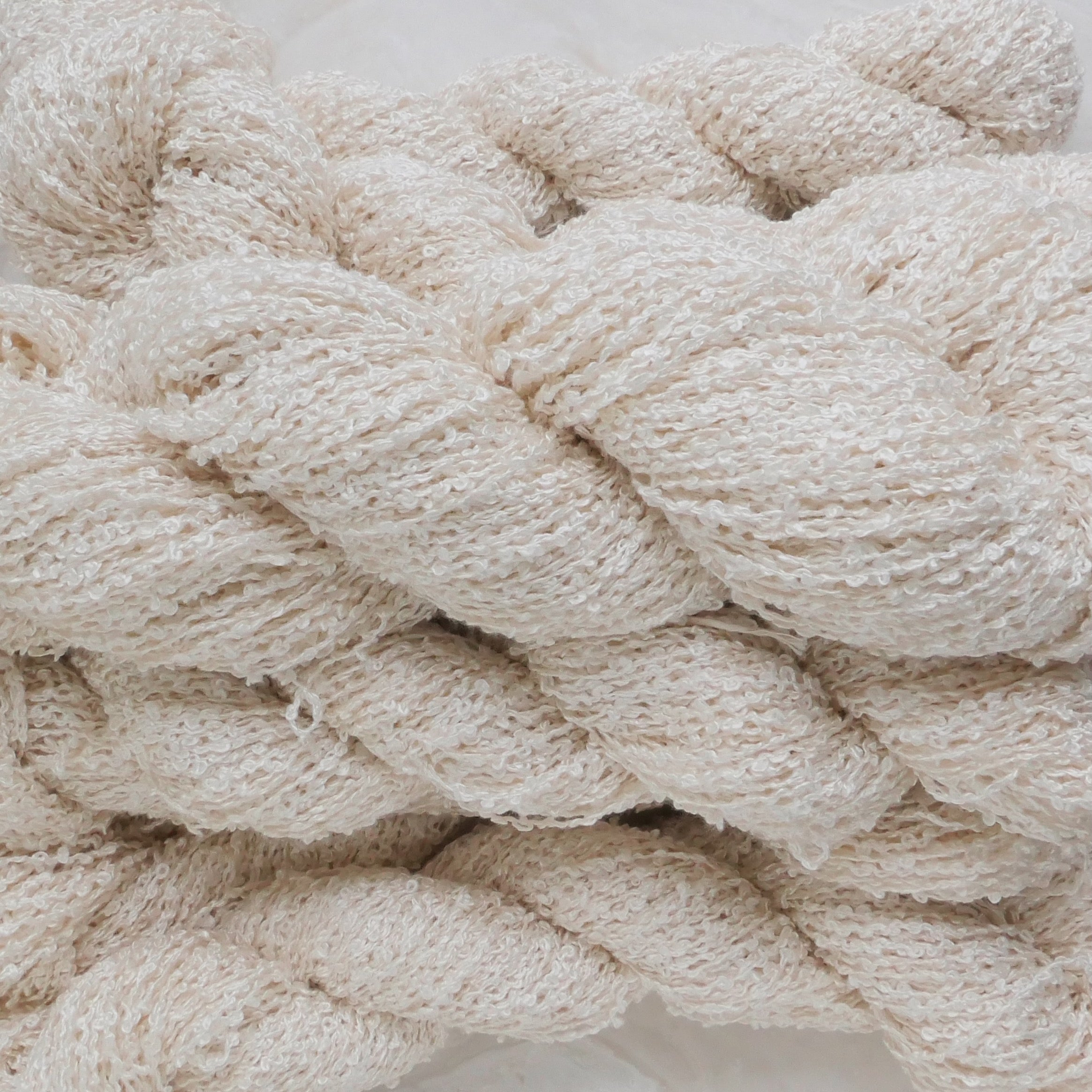 3/1 Mulberry Silk Bouclé | Swiss Silk