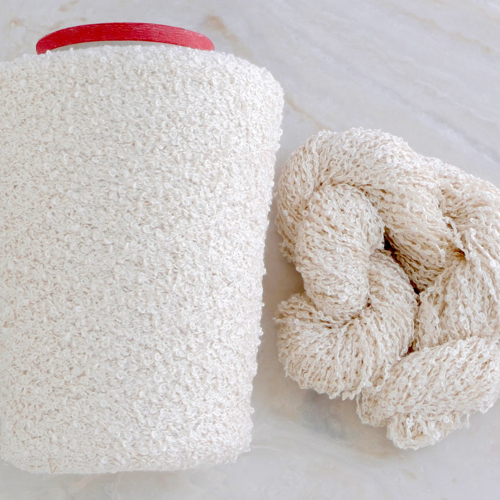 3/1 Mulberry Silk Bouclé | Swiss Silk