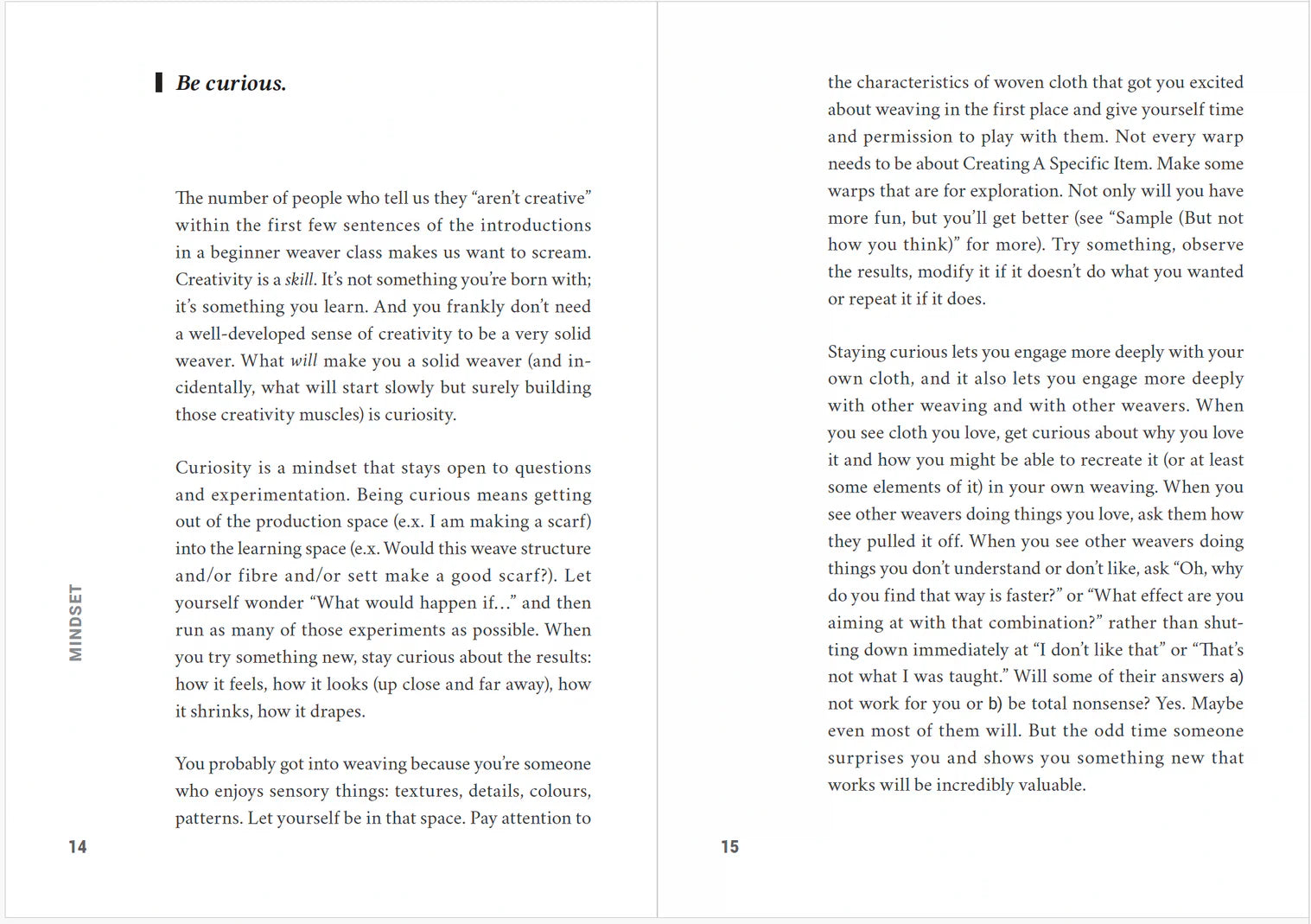 The Best Weaving Advice (Nobody Listens To) by Jamie Hurlburt & Kim McCollum