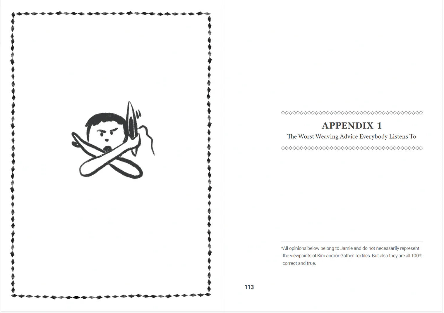 The Best Weaving Advice (Nobody Listens To) by Jamie Hurlburt & Kim McCollum